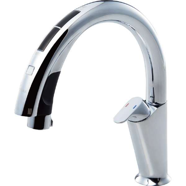 INAX/LIXIL タッチレス水栓 ナビッシュ【JF-NA411SN(JW)】（ハンズフリータイプ）浄水機ビルトイン型 逆止弁 A10タイプ 寒冷地対応