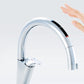 INAX/LIXIL【JF-NB464SX(JW)】タッチレス水栓 ナビッシュ(浄水機ビルトイン型) 乾電池式B6タイプ